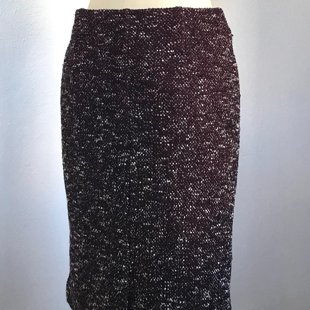 Ann Taylor Sz 6 Tweed Pencil Skirt
